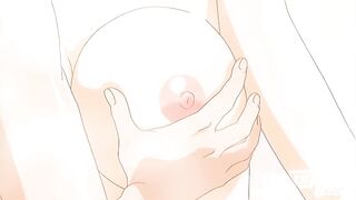Stepsister and stepbrother share a sensual bath in uncensored Hentai animation