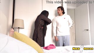 Indian maid with big tits gets fucked by her employer