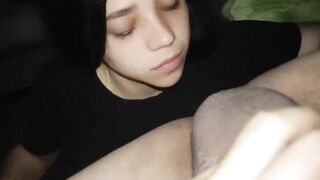 Hot teen gets off on being watched while masturbating